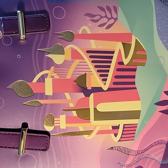 Loungefly Little Mermaid castle bag - Picture 6 of 6